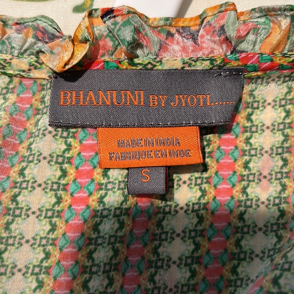 Anthropologie Bhanuni by Jyoti Tunic Top Size Small NWOT - Picture 7 of 7